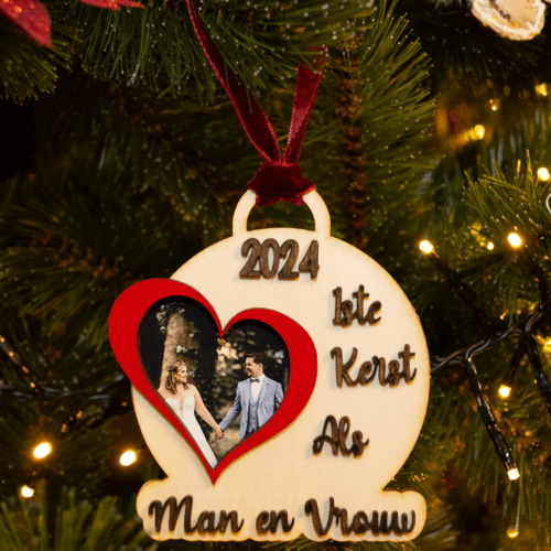 Kersthanger 1ste kerst man en vrouw