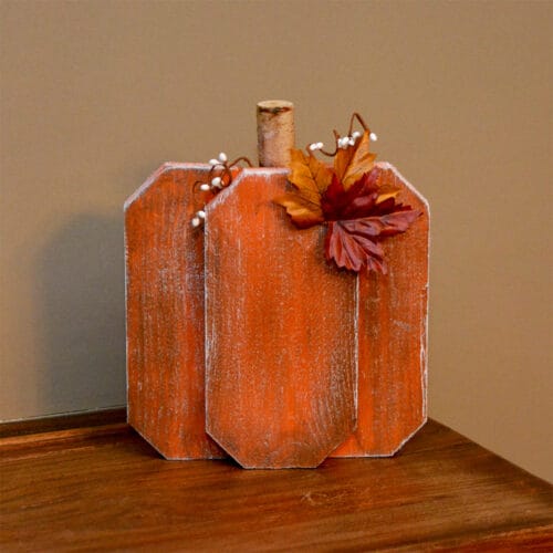 Houten pompoen Houten pompoen