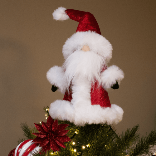 Kerstboom topper kerstman