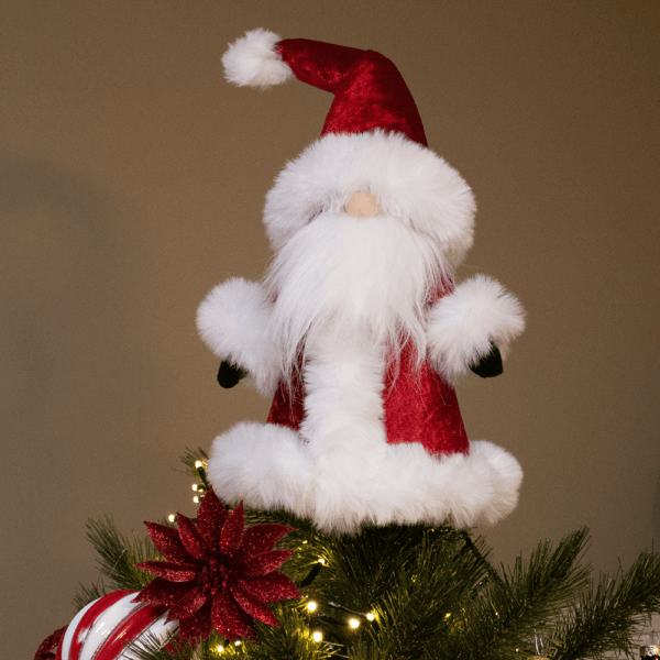 Kerstboom topper kerstman