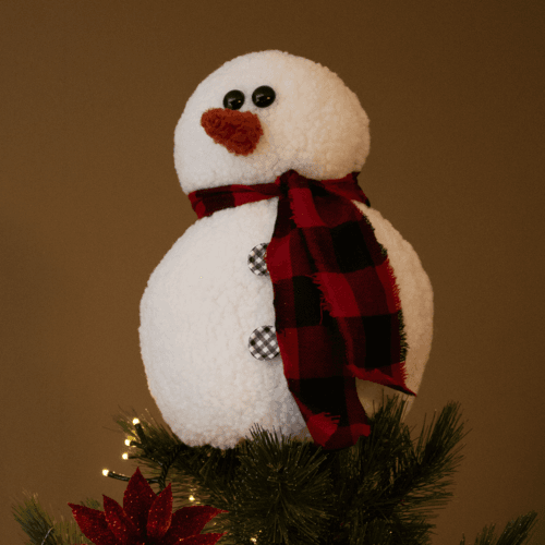 Kerstboom topper sneeuwman