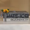 Zakdoekendoos in boek stijl
